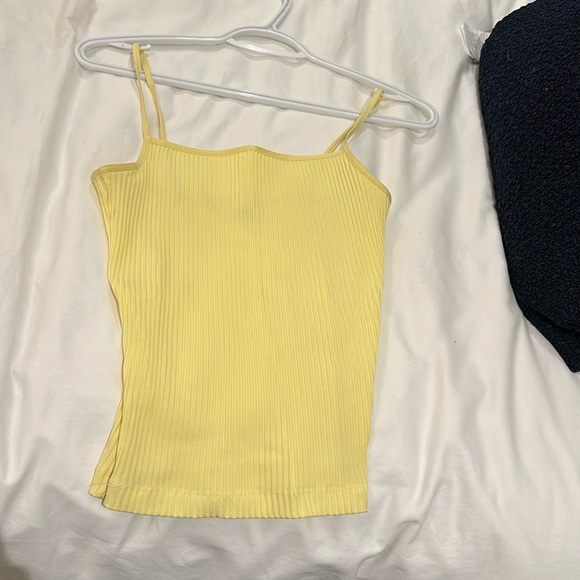 Aritzia Wilfred butte yellow tank top size xs - Picture 1 of 1